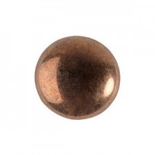 Les perles par Puca® Cabochon 14 mm - Dark bronze 23980/14415